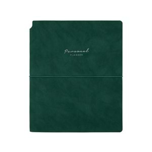 Victoria's Journals Kuka Personal Planner Defter 19x25 80 gr. 96 yp. Çizgili Yeşil