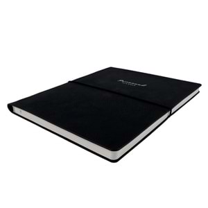 Victoria's Journals Kuka Personal Planner Defter 19x25 80 gr. 96 yp. Çizgili Siyah