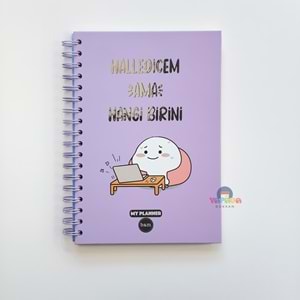 Bam My Planner Konuşan Ajanda - Halledicem Ama Hangi Birini