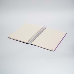 Space License Barbie Spiralli Mor Butik Defter Noktalı 96 Yaprak