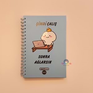 Bam My Planner Konuşan Ajanda - Şimdi Çalış Sonra Ağlarsın