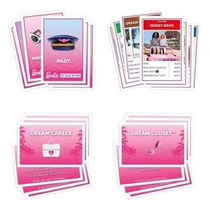 Monopoly Barbie Edition English G0038 Hasbro