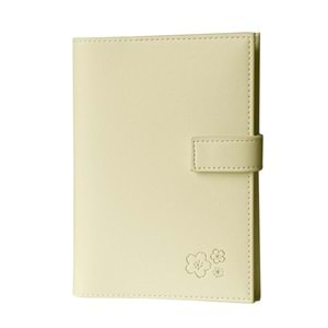 Victoria's Journals Kutulu Defter 13x18 cm 80 gr. Ivory 96 yp. Kitap Ayraçlı Beyaz