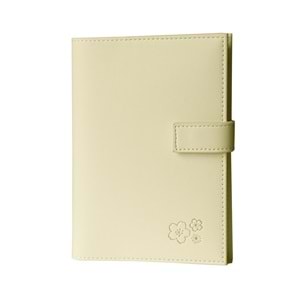 Victoria's Journals Kutulu Defter 13x18 cm 80 gr. Ivory 96 yp. Kitap Ayraçlı Beyaz