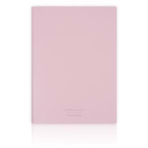 Victorias Journals Softtones Esnek kapak Defter A5 80 gr. Krem 128 yp. Noktalı Pudra
