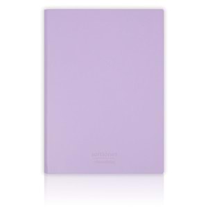 Victorias Journals Softtones Esnek kapak Defter A5 80 gr. Krem 128 yp. Noktalı Mor