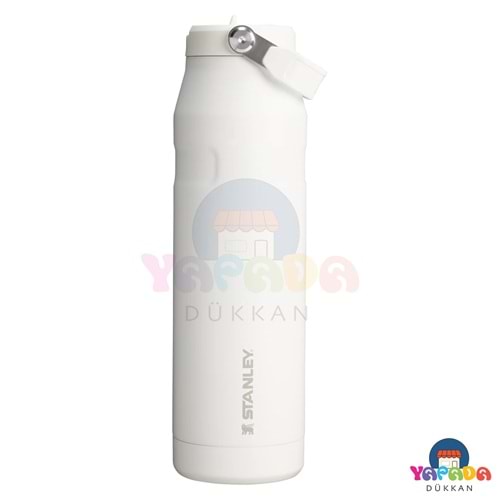 Stanley IceFlow Bottle Flip Straw 2.0 10-12111-064 1,06 L AeroLight Çelik Beyaz (Frost) Pipetli Termos Matara