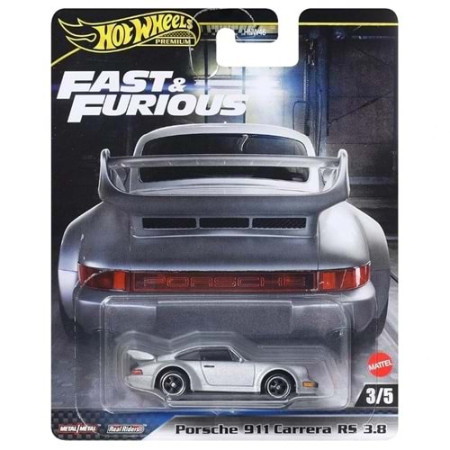 Mattel Hot Wheels Fast-Furious Premium Porsche 911 Carrera RS 3.8