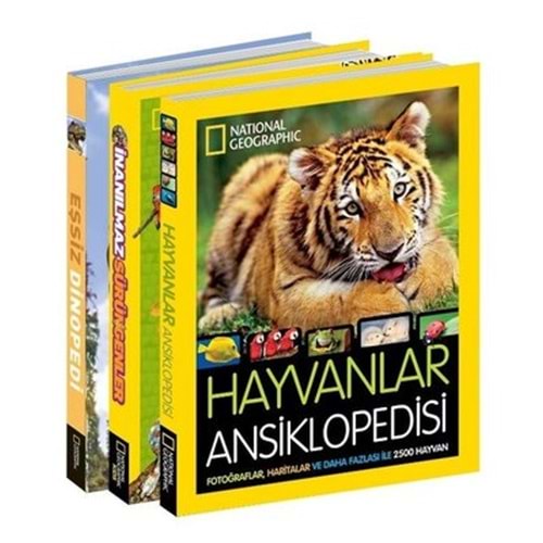 National Geographic Kids Hayvanlar Ansiklopedi Seti (Ciltli) - Kolektif - Beta Basım Yay.