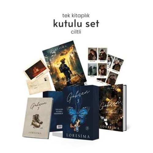 Gökçen 3 Seti Tek Kitaplık Kutulu Set - Loresima - Ephesus Yayınları