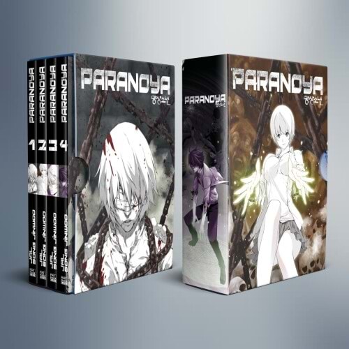 Paranoya 4 kitap Kutulu Set - Song Jinwoo - Marmara Çizgi
