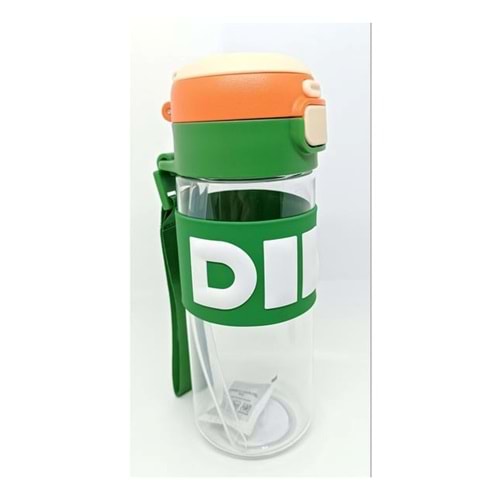 Vagonlife Diller 600 ml Tritan Su Matarası Turuncu 2419