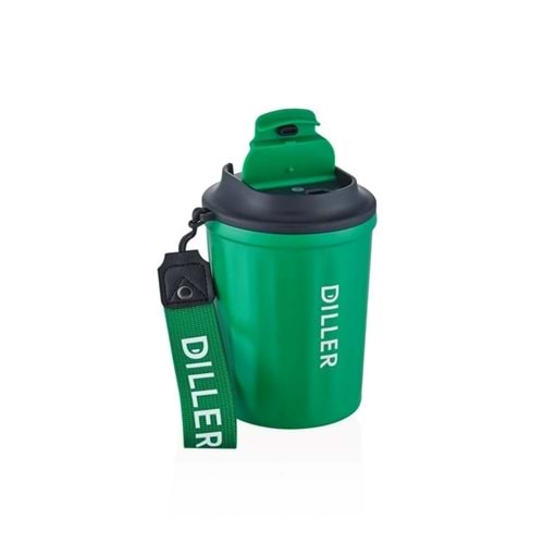 Vagonlife Diller 380 Ml Çelik Termos Matara Yeşil Vgn-9079