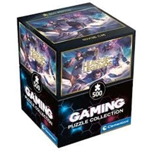 Clementoni - 500 Parça League of Legends Küp Puzzle - 2