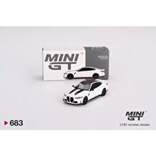 Mini GT 1/64 BMW M4 CSL ALPINE WHITE