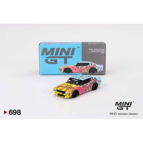 Mini GT 1/64 NISSAN SKYLINE KENMERİ LİBERTY WEALK LBWK
