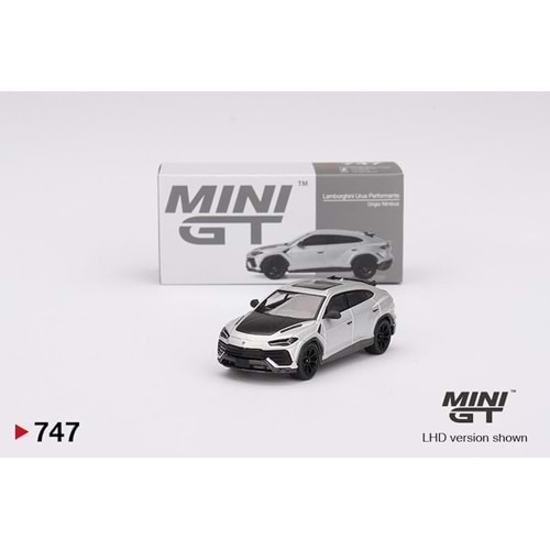 Mini GT 1/64 LAMBORGINI URUS PERFORMANTE GRIGIO NIMBUS