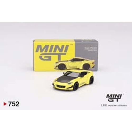 Mini GT 1/64 NISSAN Z PANDEM IKAZUCHI YELLOW