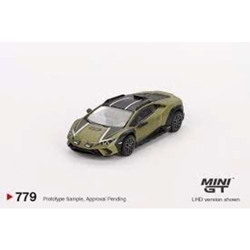 Mini GT 1/64 LAMBORGINI HURACAN STERRATO VERDE GEA MATT