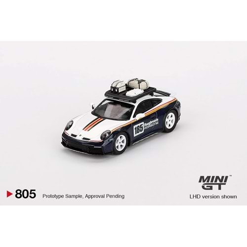 Mini GT 1/64 PORSCHE 911 DAKAR RALLYE DESİGN