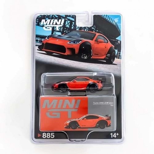 Mini GT 1/64 Toyota GR86 LB Nation Red