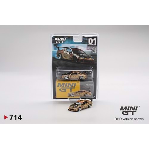 Mini GT 1/64 Nissan Silvia S15 Top Secret D1GP