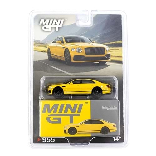 Mini Gt 1/64 BENTLEY FLYİNG SPUR MONACO YELLOW