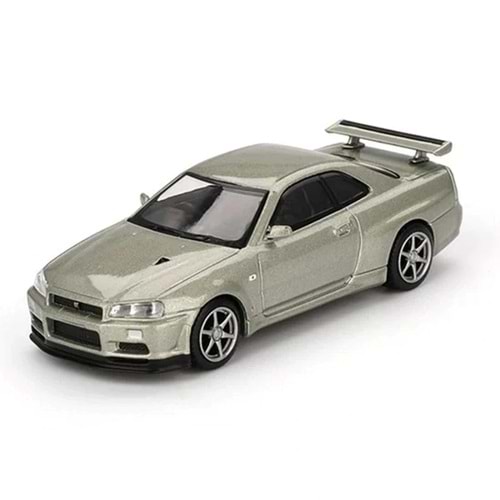 Mini GT 1/64 Nissan Skyline GT-R R34 VSpec II Nur Millennium