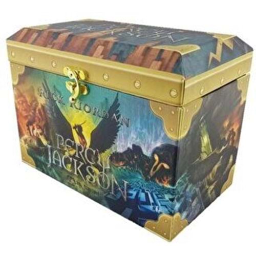 Percy Jackson 10.Yıl Özel Kutulu Seti 5 Kitap Takım - Rick Riordan - Doğan ve Egmont