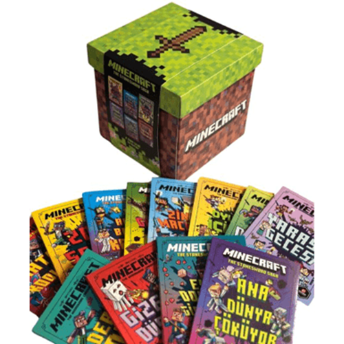 Mega Minecraft Küpü 12 Kitap Set - Nick Eliopulos - Doğan Çocuk