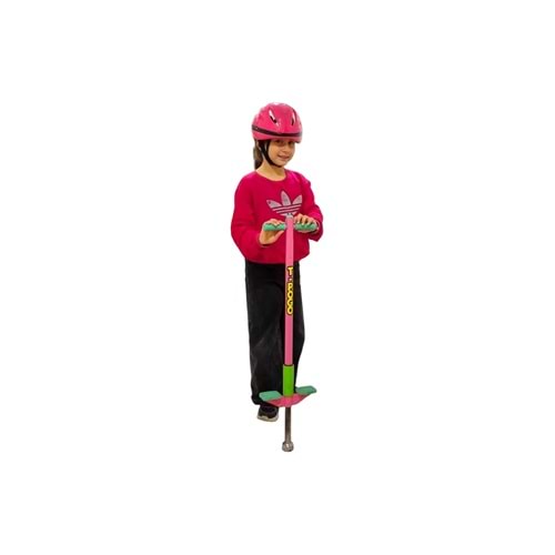 T-Pogo Stick, Dış Mekan Zıplama Çubuğu, Zıp zıp Oyuncak Pembe