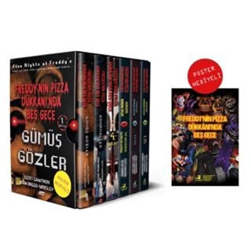 Freddy’nin Pizza Dükkanı’nda Beş Gece 6 Kitap Takım - Scott Cawthon - Olimpos Çocuk