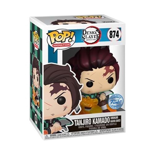 Funko POP! Animation Demon Slayer Tanjiro Kamado with Flaming Blade