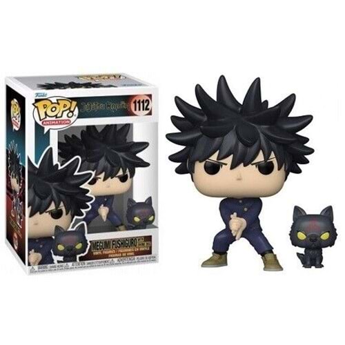 Funko Pop Figür Animation: Jujutsu Kaisen - Megumi Fushiguro w/ Dog