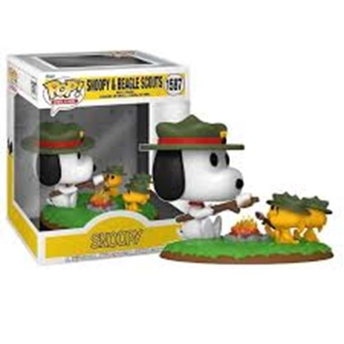 Funko POP Deluxe: Peanuts - Snoopy & Beagle (Camping)