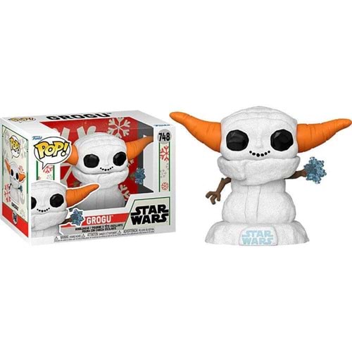 Funko POP Star Wars: Holiday - Snowman Grogu