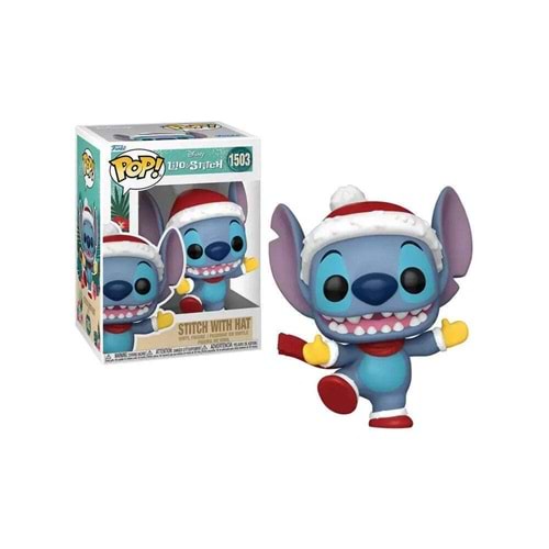 Funko POP Disney: Stitch Holiday – Stitch w/Hat