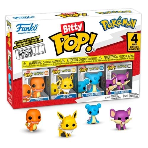 Funko Bitty POP: Pokemon- Charmander 4'lü Paket