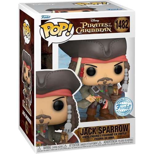 Funko Pop - Movies Pirates Of The Caribbean - Jack Sparrow Standing On Mast (Exclusive)
