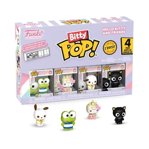 Funko Bitty POP: Sanrio- Keroppi 4'lü Paket