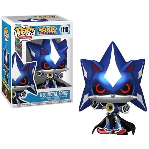 Funko POP Games: Sonic- Neo Metal Sonic (Metallic)