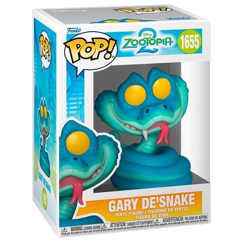 Funko POP Disney: Zootopia 2 - Gary De'Snake