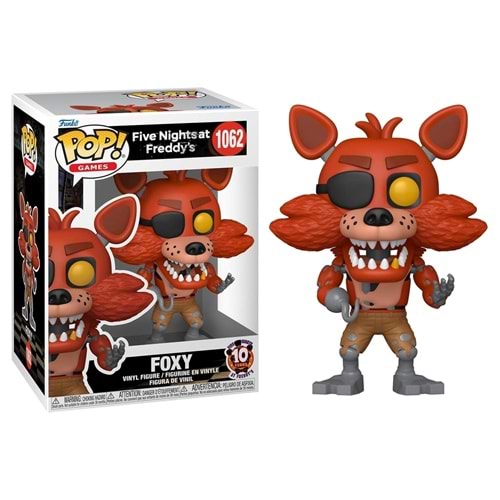 Funko POP Games: Five Nights at Freddy's- Foxy (10th Anniversay)