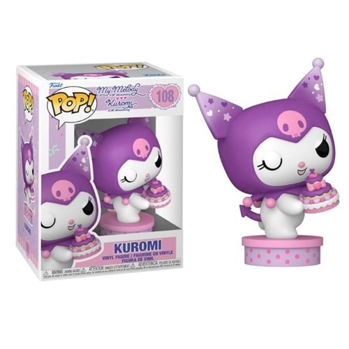 Funko POP Sanrio: Kuromi with Cake (20th Anniversary) Special Edition