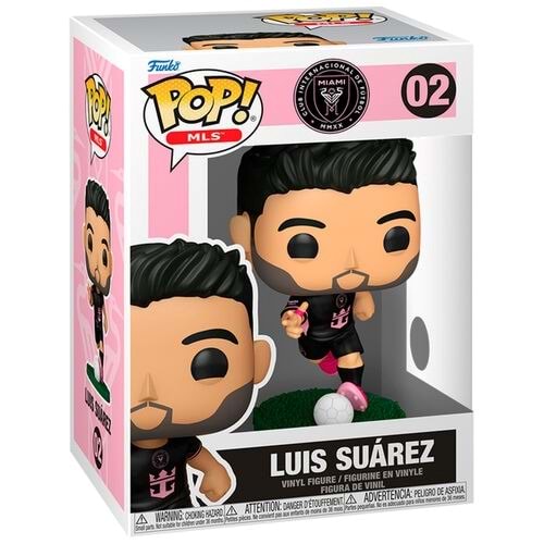 Funko POP Football: Inter Miami - Luis Suarez (Away)