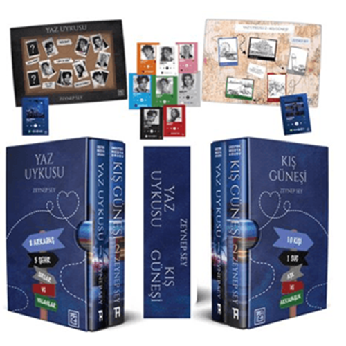 Yaz Uykusu – Kış Güneşi 2 Kitaplık Kutulu Set - Zeynep Sey - Athica Yayınları
