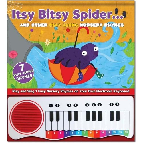 Play Along Piano Book: Itsy Bitsy Spider - Kolektif - North Parade Publishing