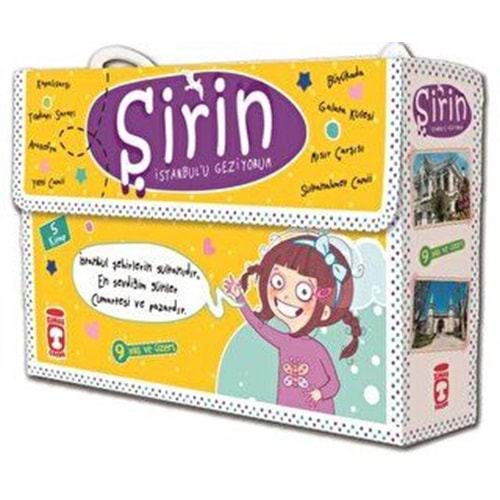 Şirin İstanbulu Geziyor (5 Kitap) - Birsen Ekim Özen- Timaş Yay.