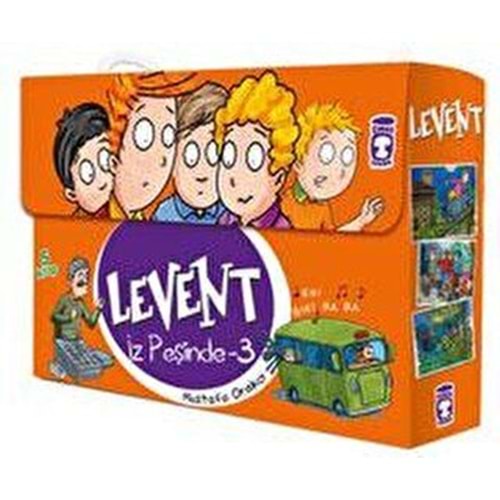 Levent İz Peşinde 3 (5 Kitap Takım) - Mustafa Orakçı - Timaş
