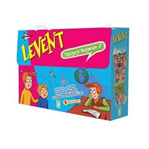 Levent Türkiye`yi Geziyorum 7 Set (5 Kitap) - Mustafa Orakçı - Timaş Yay.